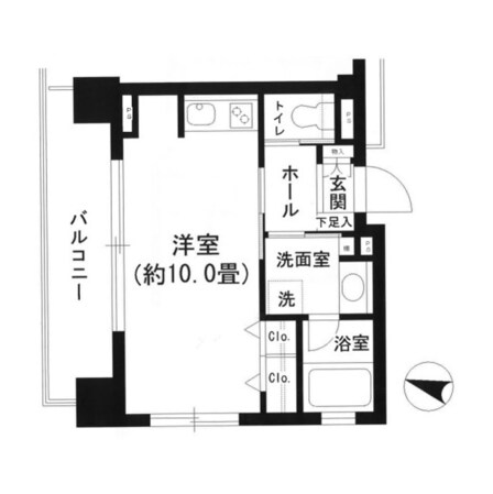 クリオ文京小石川の物件間取画像